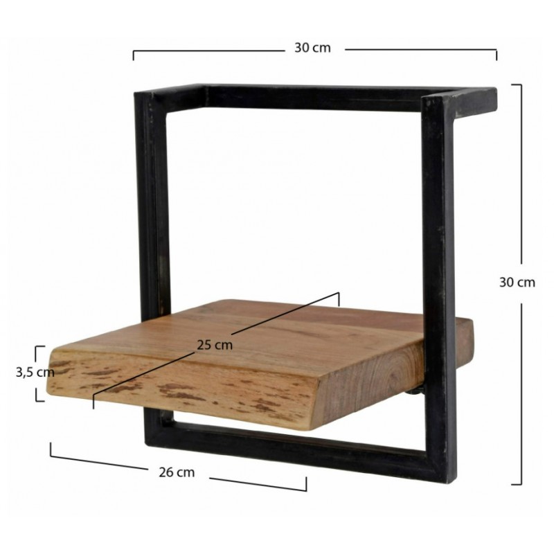 ZI Wall shelf edge 30cm